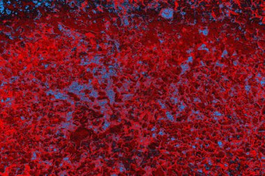 Soyut grunge arkaplanı. Monokrom dokusu. Mavi ve kırmızı desenli arkaplan