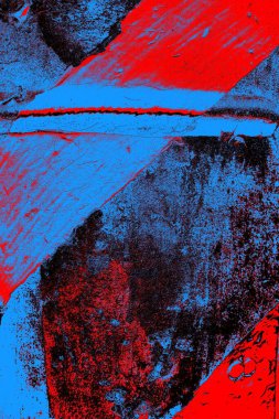 Çizik ve çatlaklarla metal doku