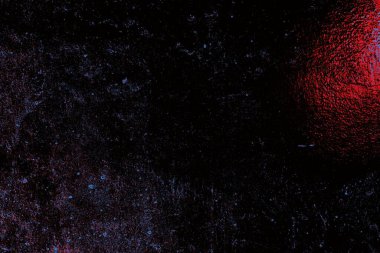 Kırmızı ve mavi renkli grungy duvar, desenli arka plan