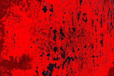 Soyut grunge arkaplanı. Monokrom dokusu. Mavi ve kırmızı desenli arkaplan