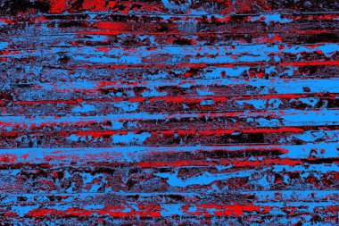 Çizik ve çatlaklarla metal doku