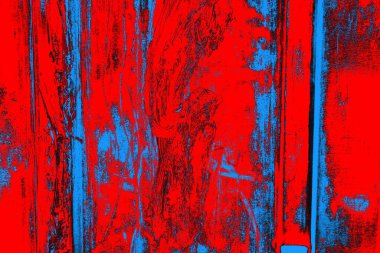 Kırmızı ve mavi renkli grunge duvar dokusu arkaplanı