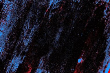 Kırmızı ve mavi renkli grungy duvar, desenli arka plan