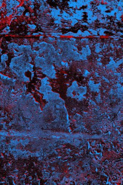 Çizik ve çatlaklarla metal doku