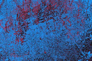 Çizik ve çatlaklarla metal doku