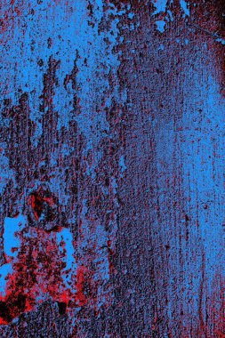 Çizik ve çatlaklarla metal doku