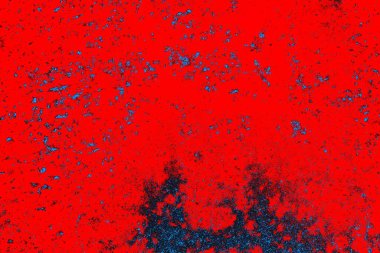 Soyut grunge arkaplanı. Monokrom dokusu. Mavi ve kırmızı desenli arkaplan