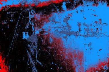 Çizik ve çatlaklarla metal doku