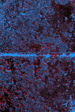 Çizik ve çatlaklarla metal doku