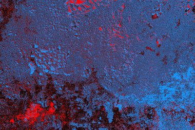 Çizik ve çatlaklarla metal doku