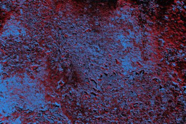 Çizik ve çatlaklarla metal doku