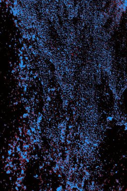 Kırmızı ve mavi renkli grungy duvar, desenli arka plan