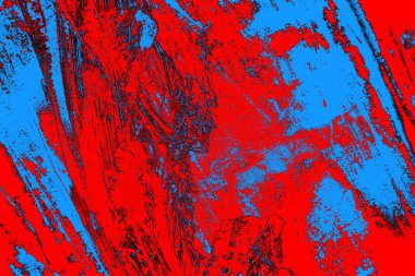 Kırmızı ve mavi renkli grunge duvar dokusu arkaplanı