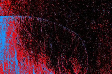 Metal boya dokusu ve arkaplan