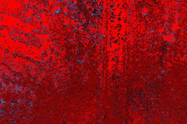 Soyut grunge arkaplanı. Monokrom dokusu. Mavi ve kırmızı desenli arkaplan