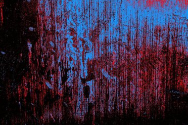 Çizik ve çatlaklarla metal doku