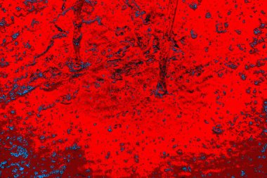 Kırmızı ve mavi renkli grunge duvar dokusu arkaplanı