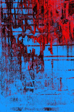 Çizik ve çatlaklarla metal doku