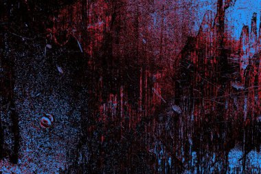 Çizik ve çatlaklarla metal doku