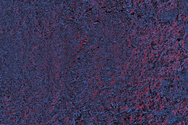 Kırmızı ve mavi renkli grungy duvar, desenli arka plan