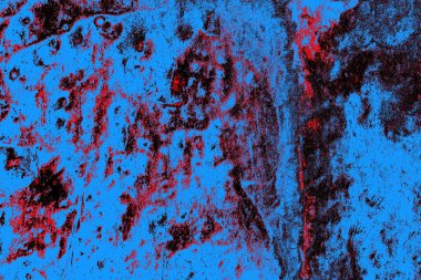 Çizik ve çatlaklarla metal doku