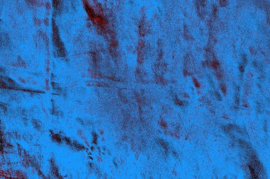 Kırmızı ve mavi renkli grungy duvar, desenli arka plan