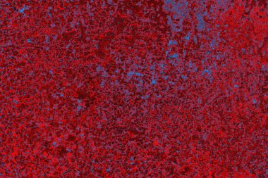 Soyut grunge arkaplanı. Monokrom dokusu. Mavi ve kırmızı desenli arkaplan