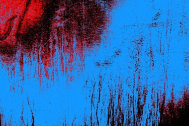 Çizik ve çatlaklarla metal doku