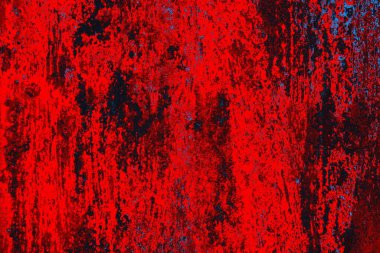 Soyut grunge arkaplanı. Monokrom dokusu. Mavi ve kırmızı desenli arkaplan