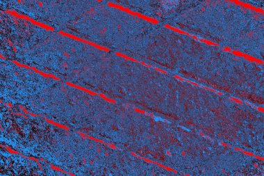 Çizik ve çatlaklarla metal doku