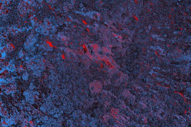 Çizik ve çatlaklarla metal doku