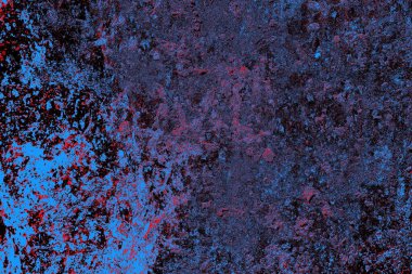 Çizik ve çatlaklarla metal doku