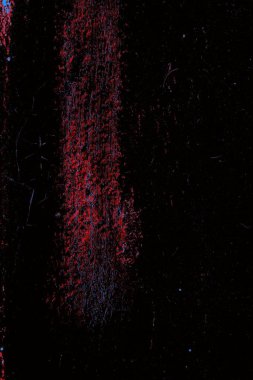 Çizik ve çatlaklarla metal doku