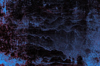 Kırmızı ve mavi renkli grungy duvar, desenli arka plan