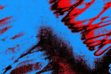 Çizik ve çatlaklarla metal doku.