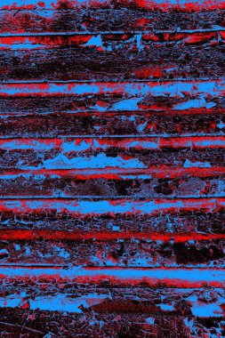 Çizik ve çatlaklarla metal doku