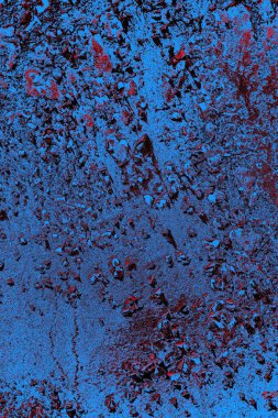 Dökülen boya paslı metal dokusu