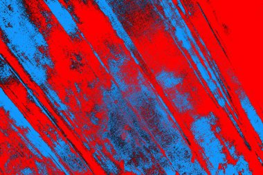 Kırmızı ve mavi renkli grunge duvar dokusu arkaplanı
