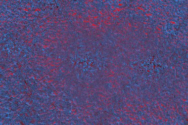 Kırmızı ve mavi renkli grungy duvar, desenli arka plan