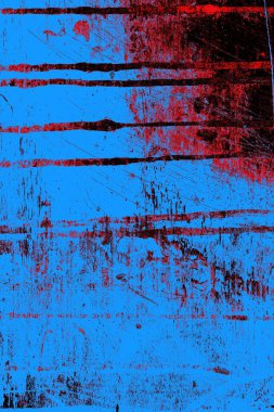 Çizik ve çatlaklarla metal doku