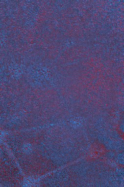 Kırmızı ve mavi renkli grungy duvar, desenli arka plan