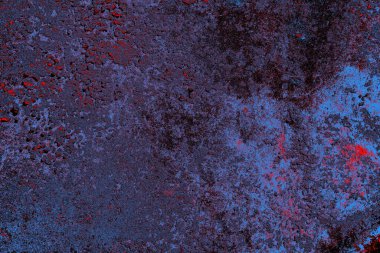 Çizik ve çatlaklarla metal doku