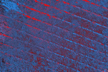 Çizik ve çatlaklarla metal doku