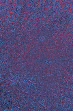 Kırmızı ve mavi renkli grungy duvar, desenli arka plan