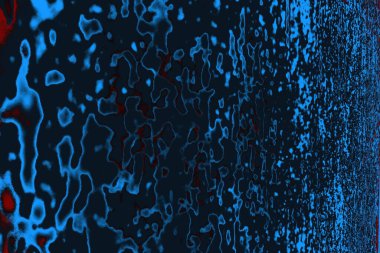 Kırmızı ve mavi renkli grungy duvar, desenli arka plan