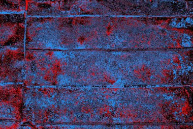 Çizik ve çatlaklarla metal doku