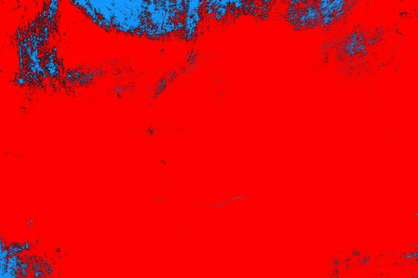 Малинова Червона Синя Кольорова Гранжева Стіна Текстурований Фон — стокове фото