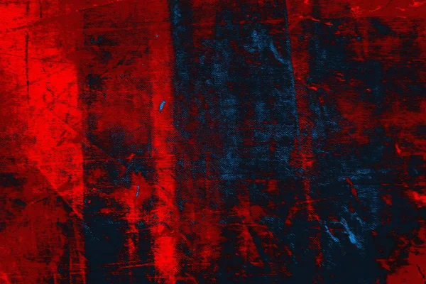 Pared Grungy Color Rojo Azul Carmesí Fondo Texturizado —  Fotos de Stock