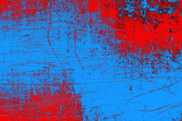 Mur Grunge Rouge Bleu Pourpre Fond Texturé — Photo