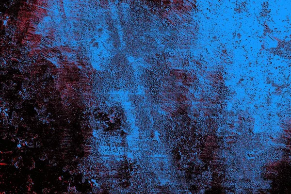 Kırmızı ve mavi renkli grungy duvar, desenli arka plan